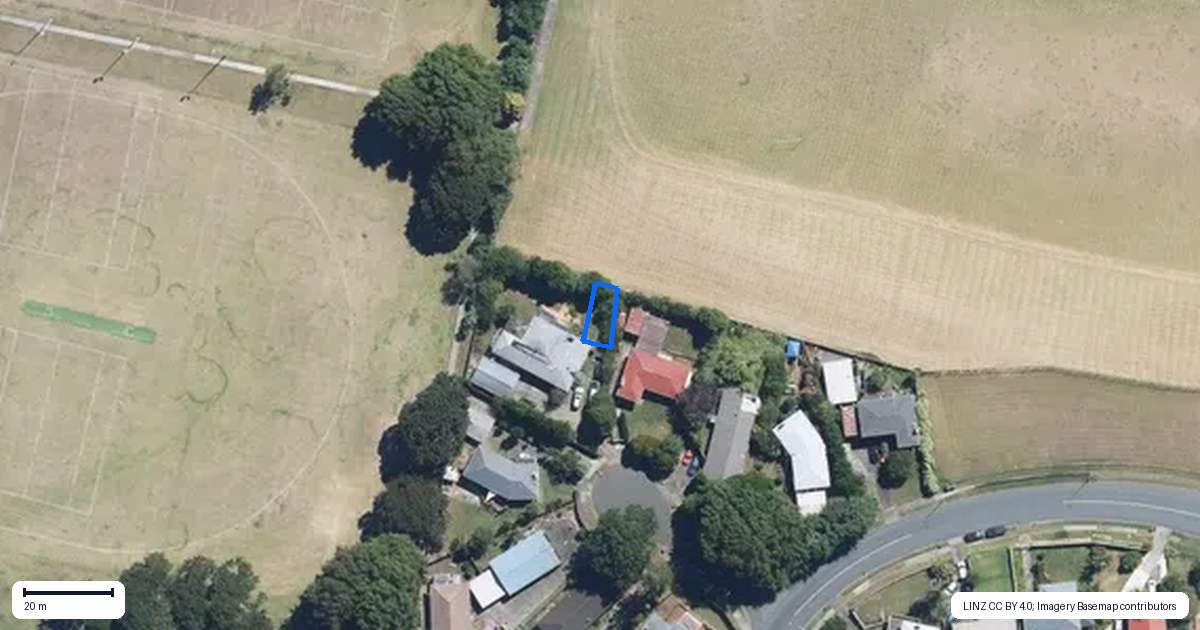 Property context map for 1/7 Cindy Place, Pakuranga, Auckland