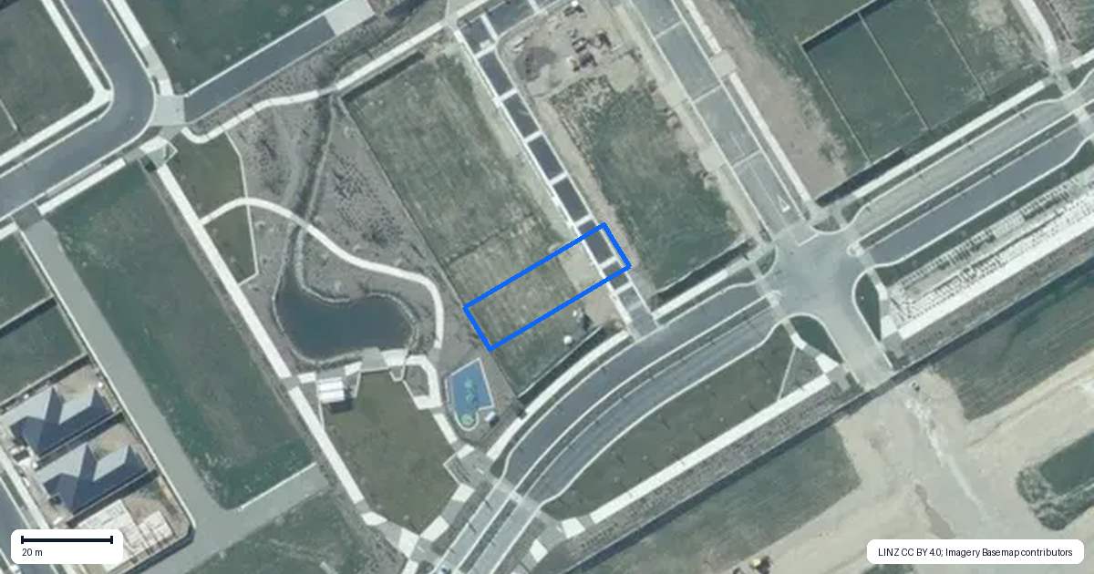 Property context map for 3 Viridis Lane, Rolleston