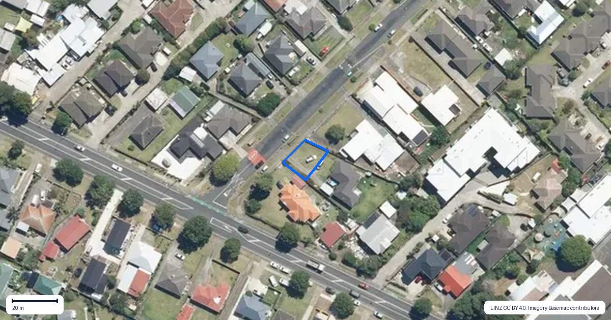 Property context map for 35A Royton Avenue, Mangere East, Auckland