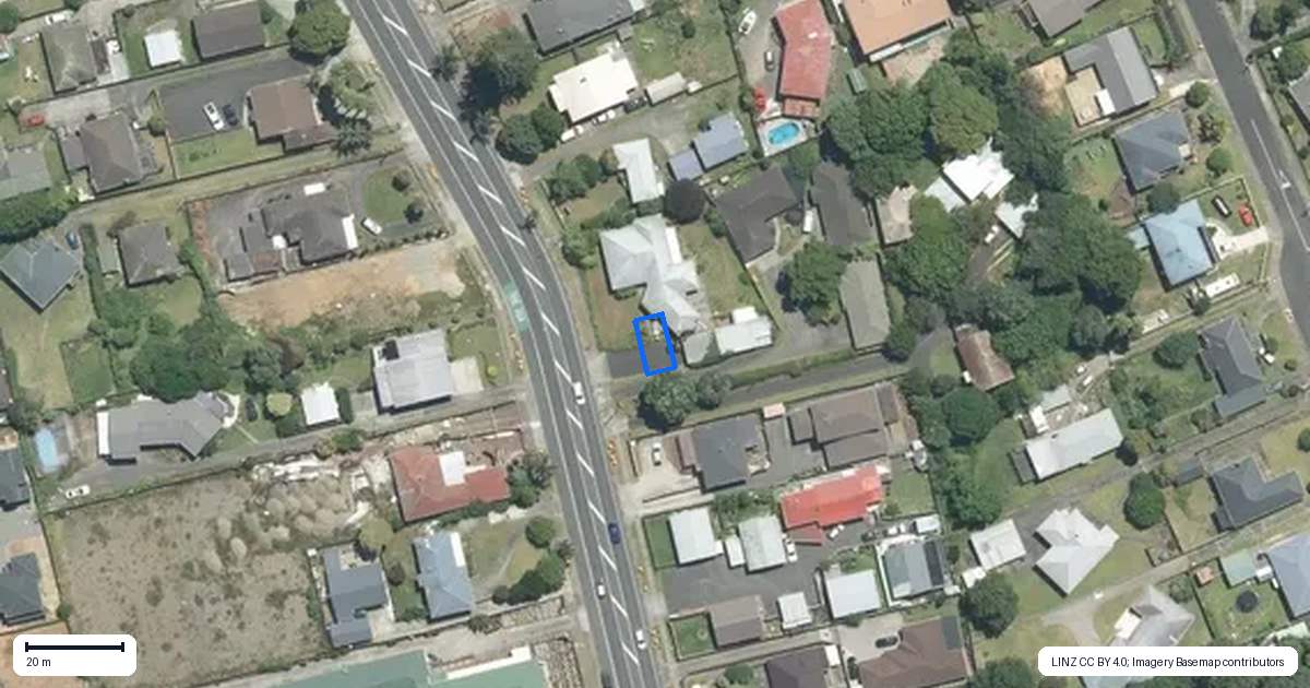Property context map for 6/24 Great South Road, Manurewa, Auckland