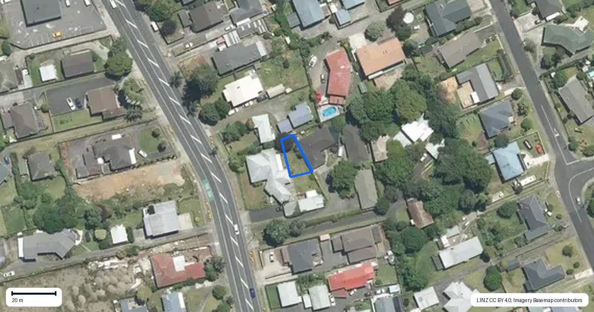 Property context map for 4/24 Great South Road, Manurewa, Auckland