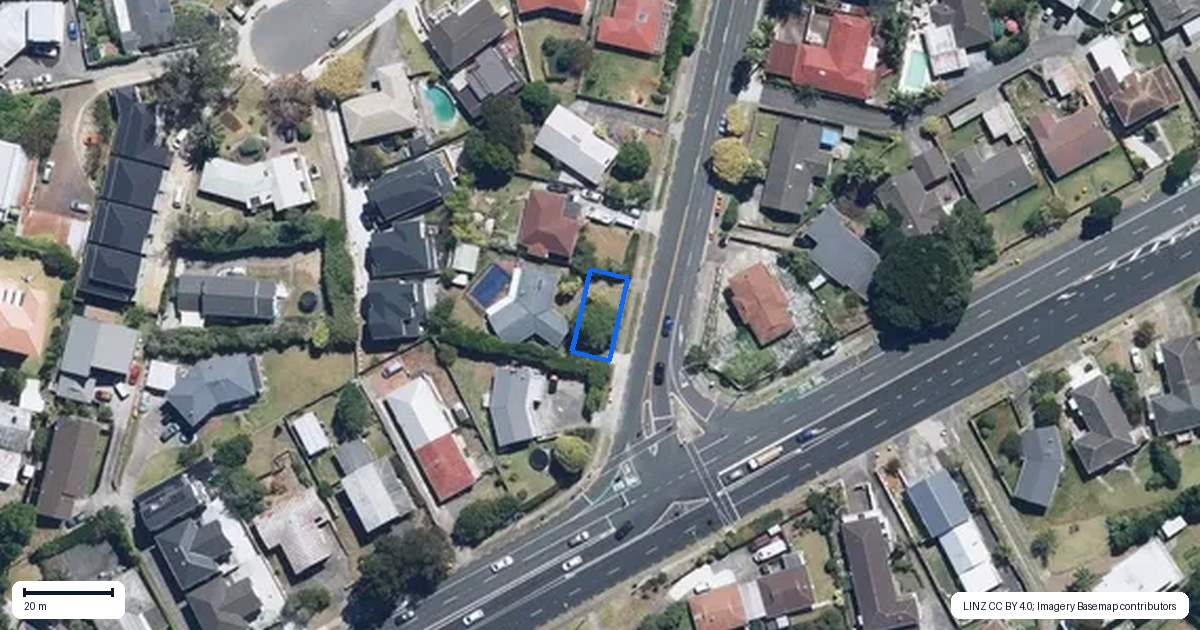 Property context map for 4A Glenmore Road, Sunnyhills, Auckland