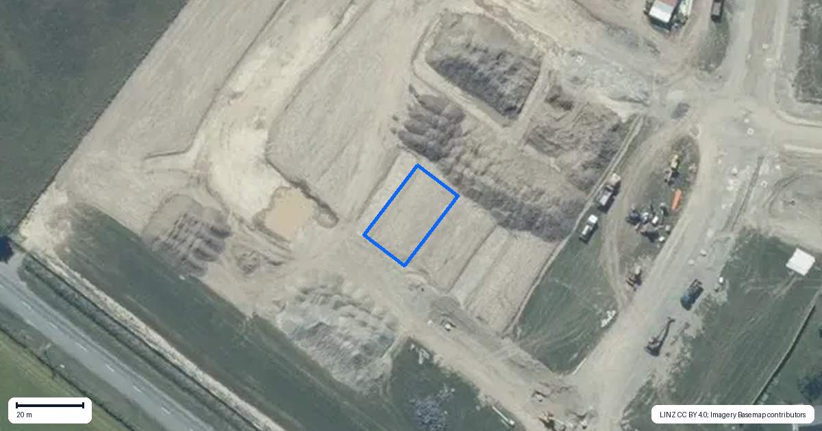 Property context map for 15 Whiteoak Drive, Prebbleton