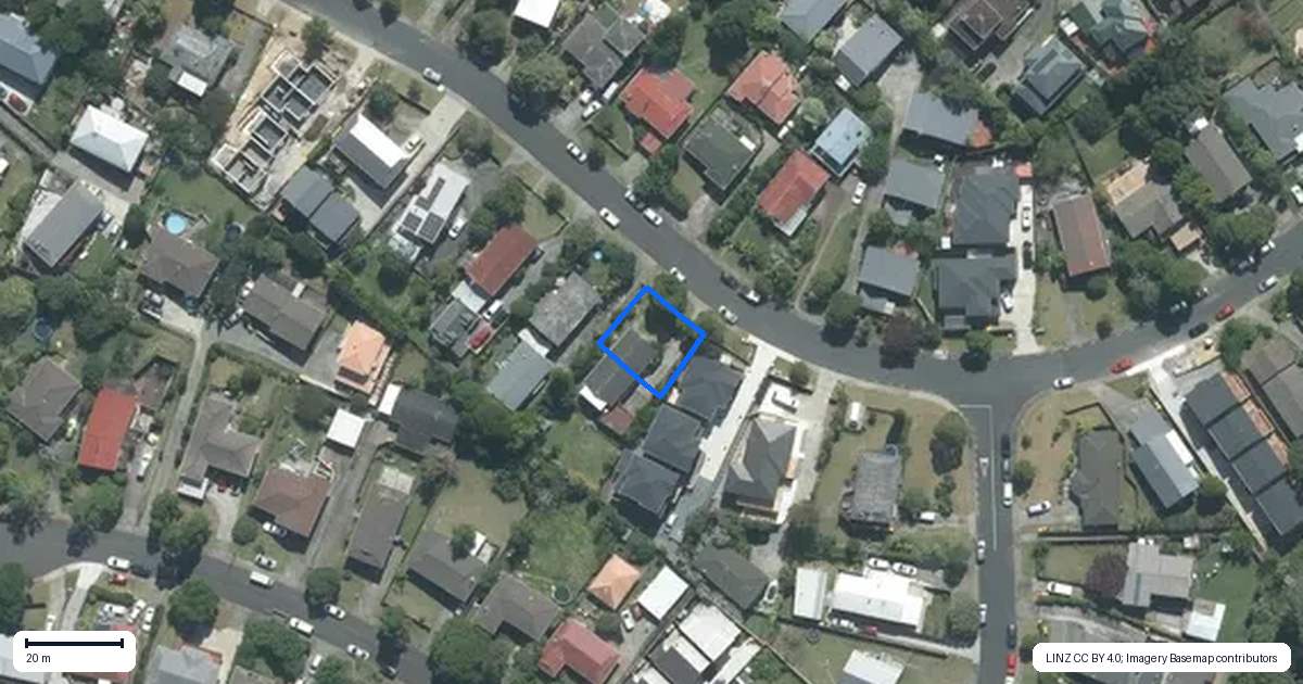 Property context map for 15A Lavery Place, Sunnynook, Auckland
