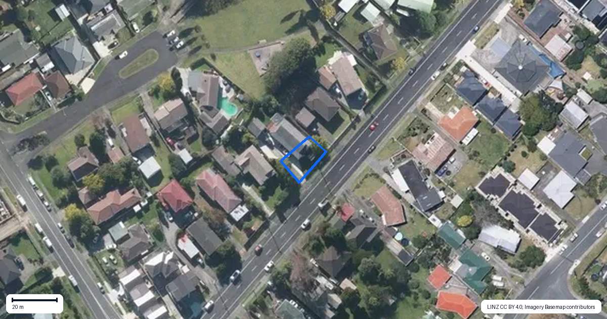 Property context map for 52A Hutchinsons Road, Bucklands Beach, Auckland