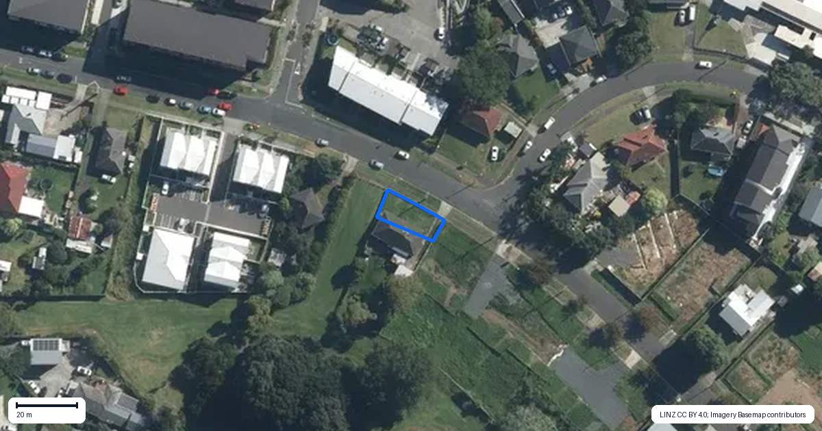 Property context map for 13A Torino Street, Point England, Auckland