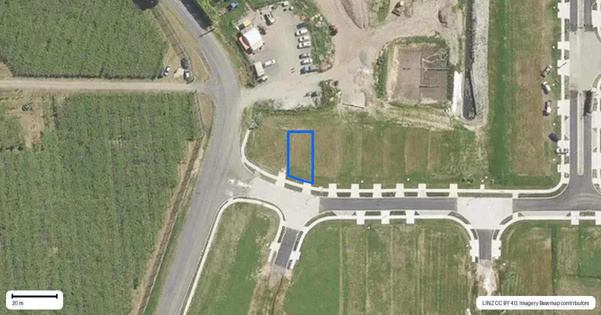 Property context map for 3 Te Rerenga Rise, Te Puke