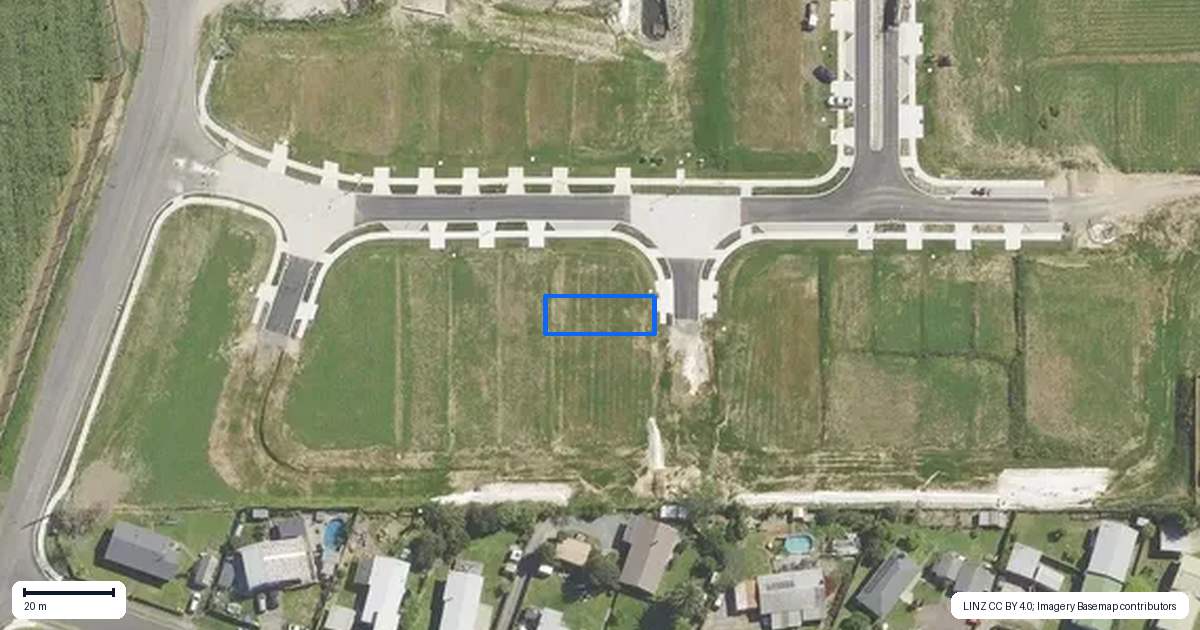 Property context map for 4 Hakoko Street, Te Puke
