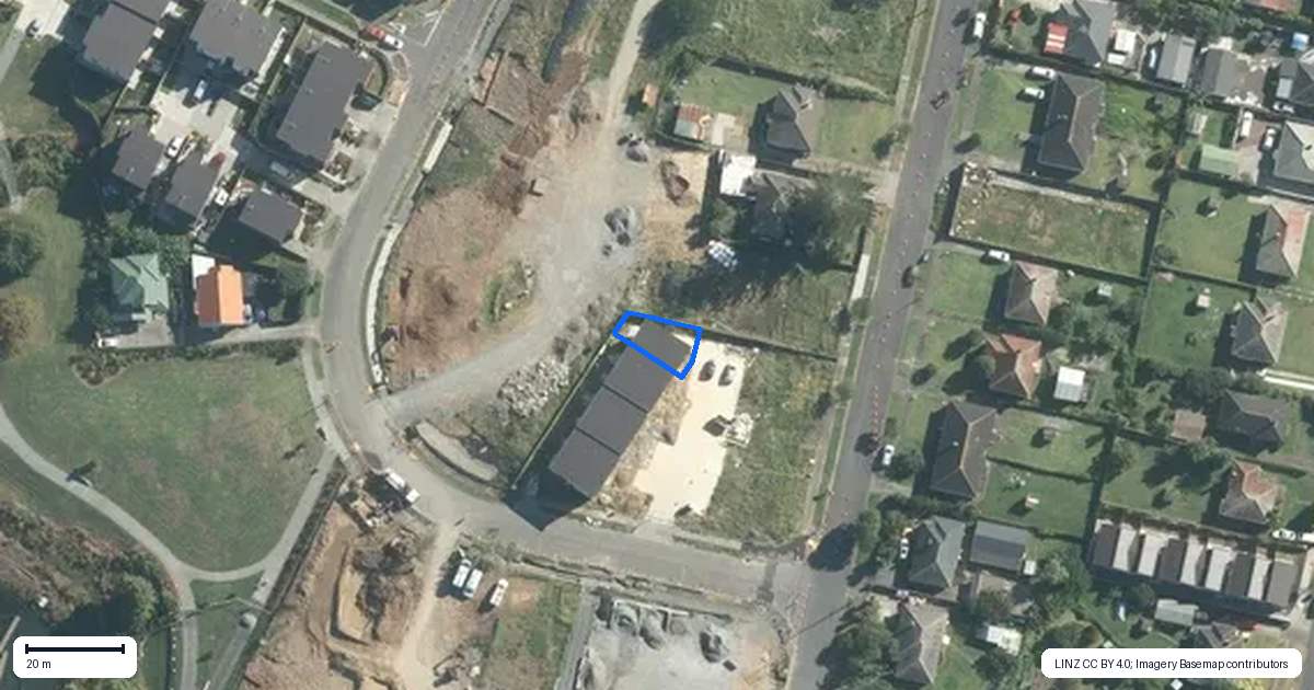 Property context map for 7/46 Epping Street, Glen Innes, Auckland