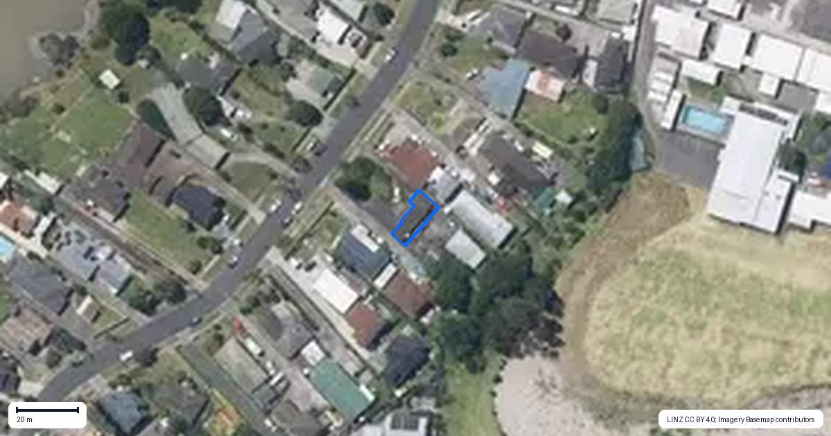 Property context map for 3/42 Millen Avenue, Pakuranga, Auckland