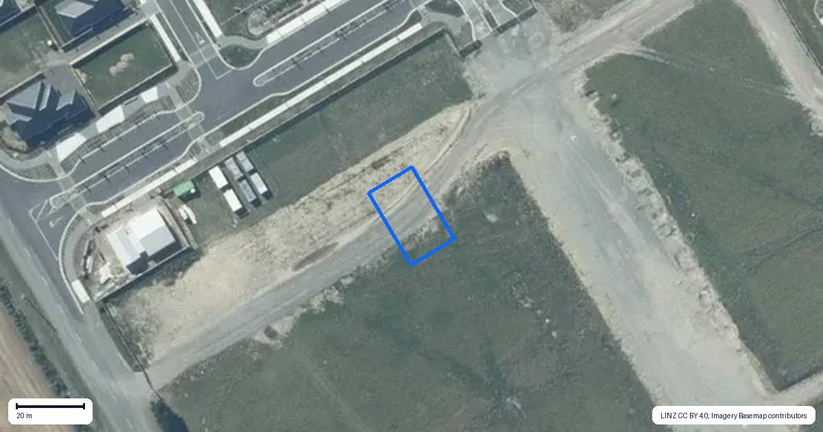 Property context map for 111 Solihull Drive, Rolleston