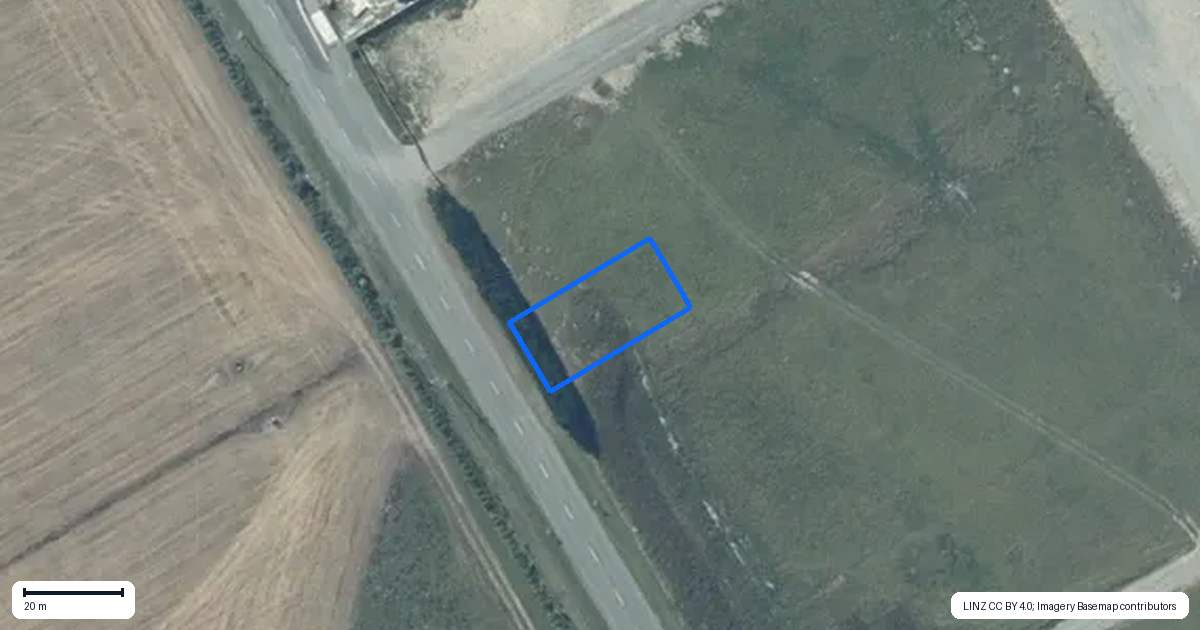 Property context map for 102 Dunns Crossing Road, Rolleston