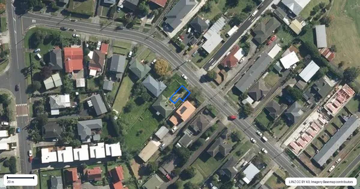 Property context map for 58 Hamlin Road, Mount Wellington, Auckland
