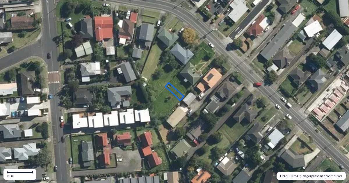 Property context map for 6/58 Hamlin Road, Mount Wellington, Auckland