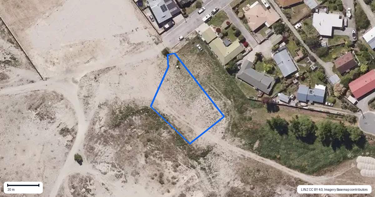 Property context map for 1E Clutha Street, Alexandra