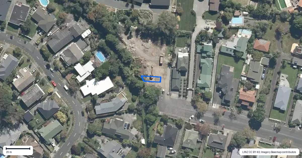 Property context map for 1 Nikau Grove, Woburn, Lower Hutt