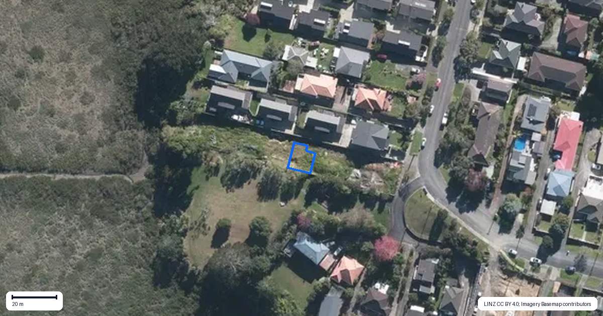 Property context map for 5/41 Seaside Avenue, Waterview, Auckland