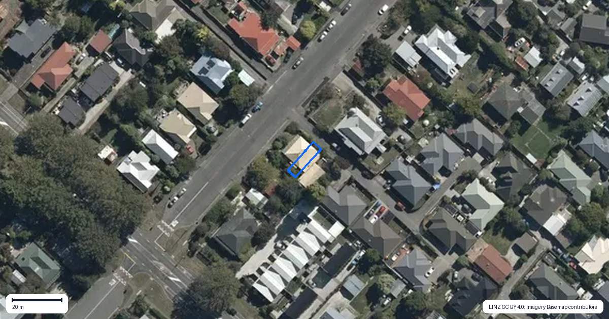Property context map for 11/176 England Street, Linwood, Christchurch