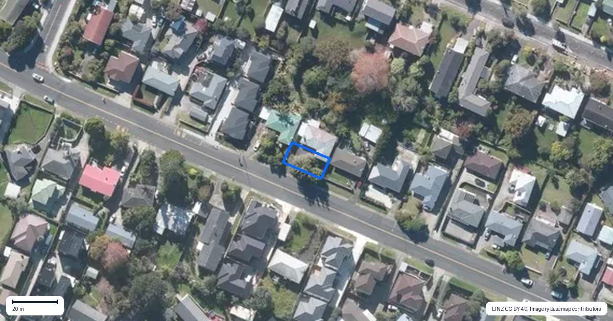 Property context map for 107A Union Road, Howick, Auckland