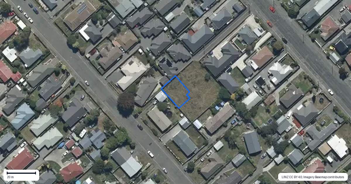 Property context map for 32B Neill Street, Hornby, Christchurch