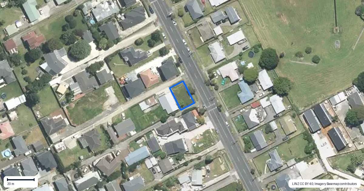 Property context map for 30 Christmas Road, Manurewa, Auckland