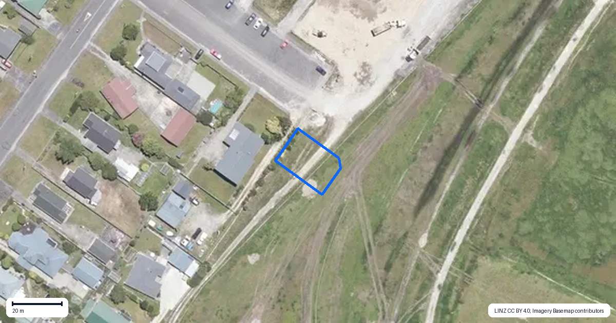 Property context map for 2 Keenan Place, Hokitika