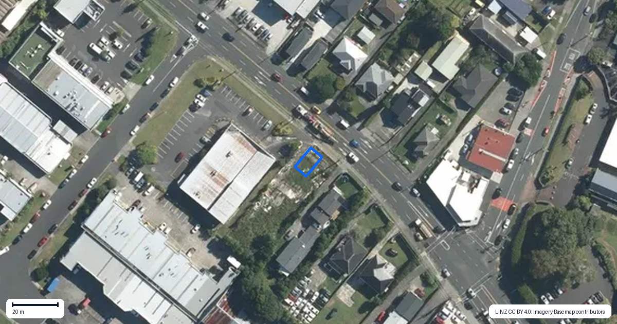 Property context map for 4024 Great North Road, Glen Eden, Auckland
