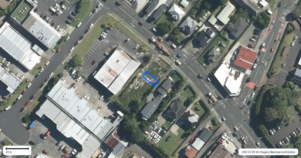 Property context map for 3/4024 Great North Road, Glen Eden, Auckland
