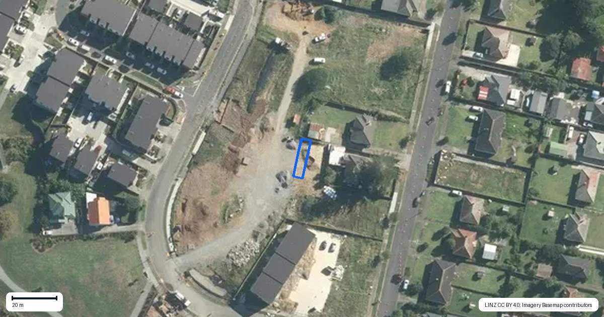 Property context map for 5/38 Epping Street, Glen Innes, Auckland
