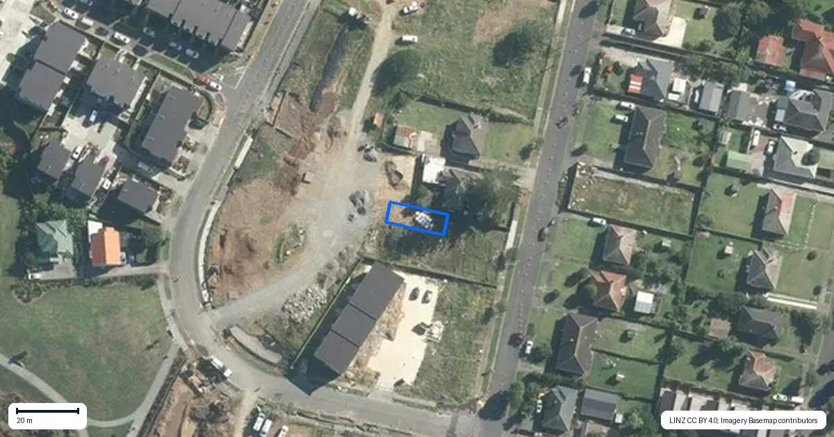 Property context map for 7/38 Epping Street, Glen Innes, Auckland