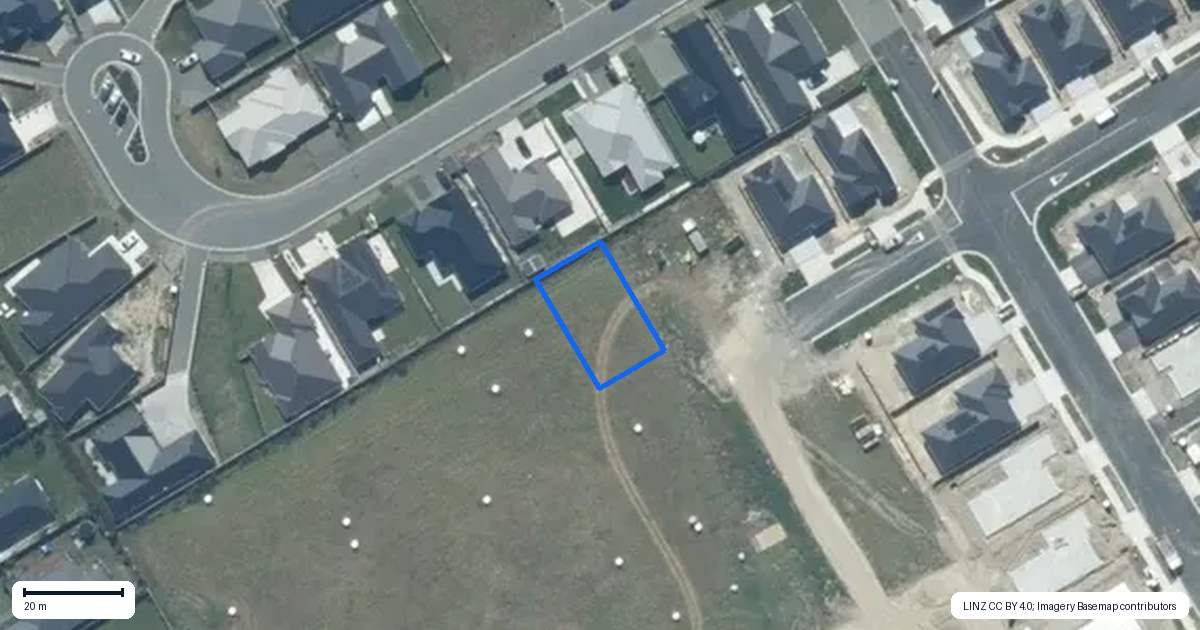 Property context map for 33 Ashurst Crescent, Rolleston