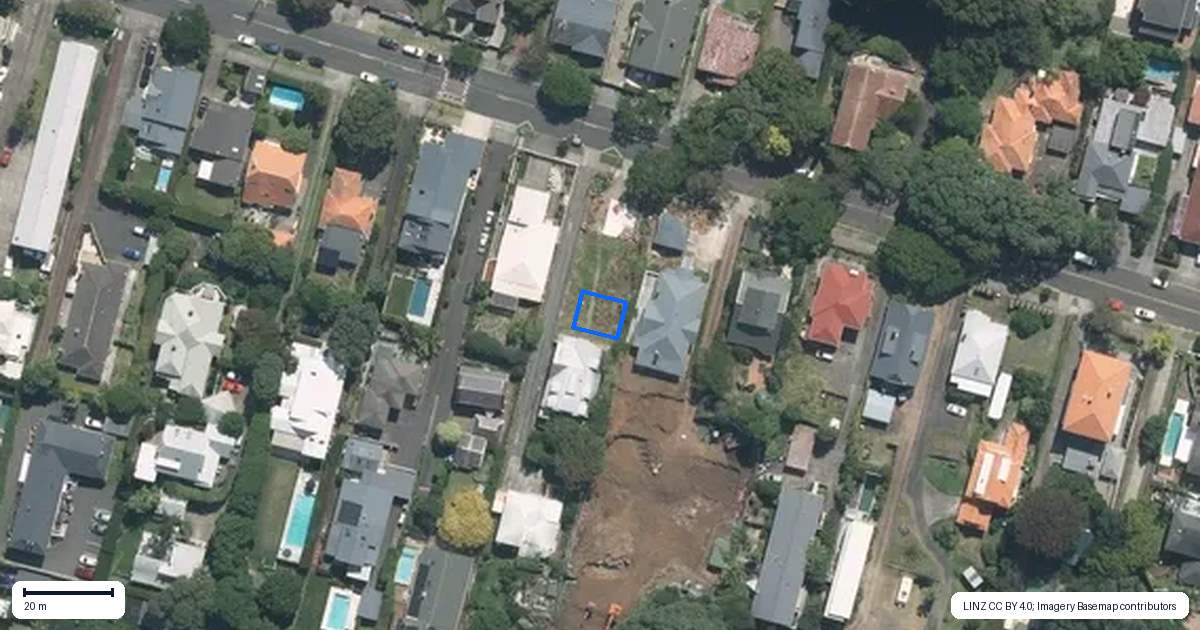 Property context map for 4/30 Grange Road, Mount Eden, Auckland
