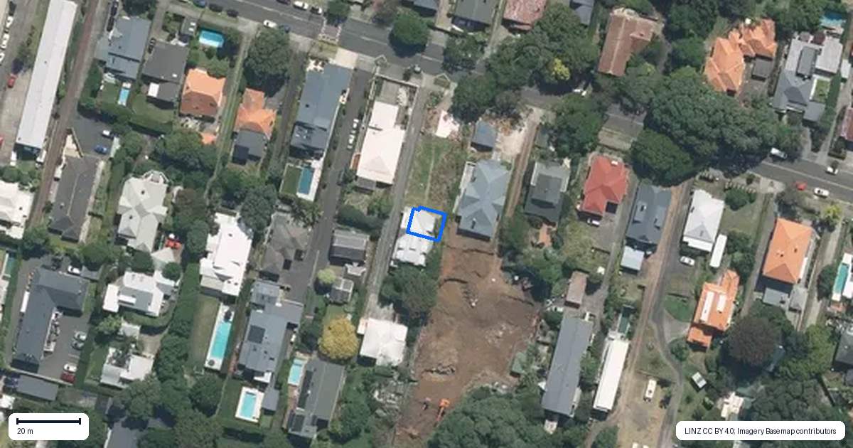 Property context map for 5/30 Grange Road, Mount Eden, Auckland