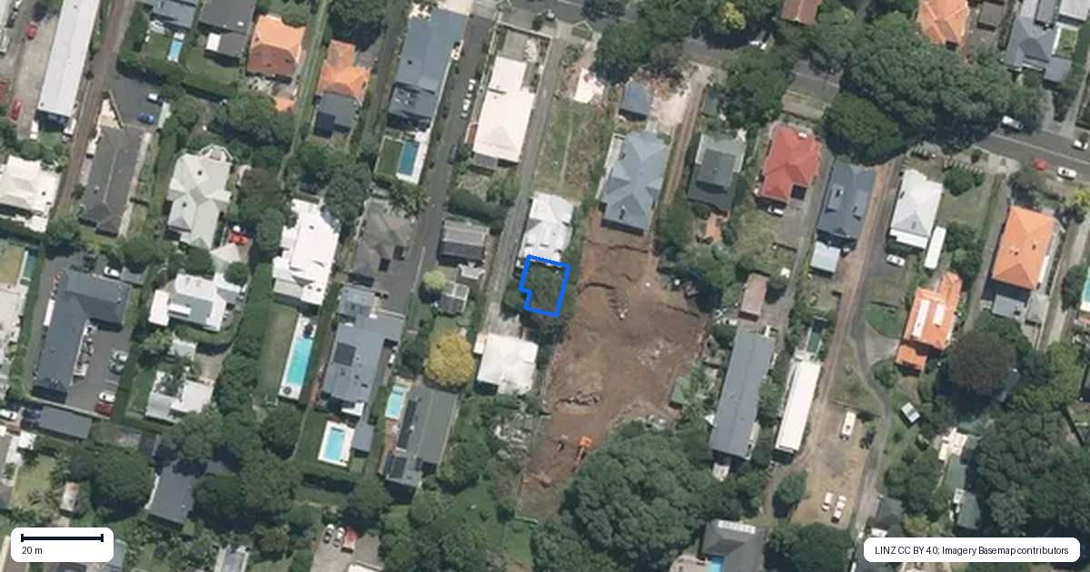 Property context map for 7/30 Grange Road, Mount Eden, Auckland