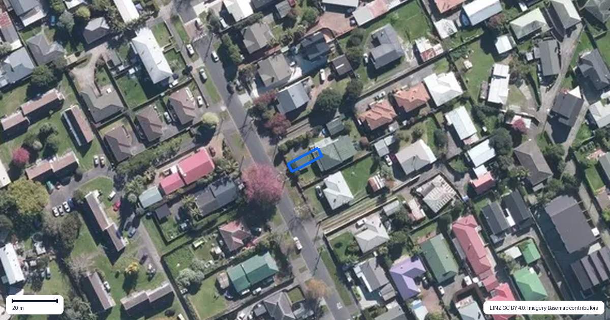 Property context map for 29 Wairau Avenue, Avondale, Auckland