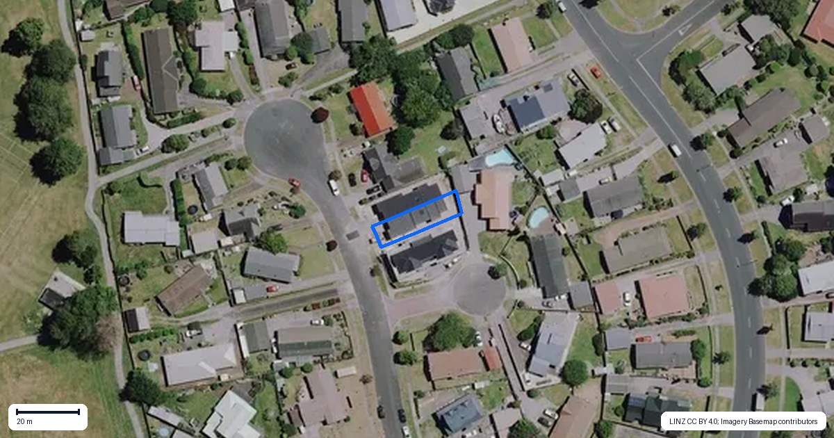 Property context map for 3/20 Halyard Close, Flagstaff, Hamilton