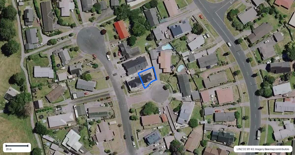 Property context map for 1/20 Halyard Close, Flagstaff, Hamilton
