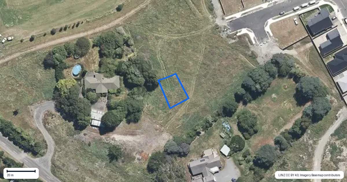 Property context map for 49 Bastings Street, Kaiapoi