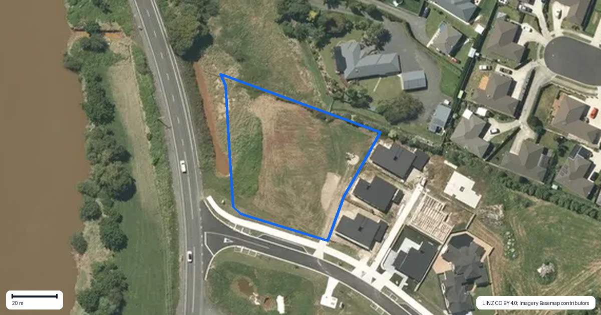Property context map for 99 Ngaruawahia Road, Ngaruawahia